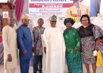 Professor Bayo Lawal Ajibade Bows Out in Grand Style with Valedictory Lecture