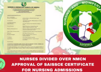 Nurses divided over NMCN approval of SAISSCE certificate for Nursing Admissions