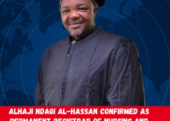 Alhaji Ndagi Al-Hassan Confirmed as Permanent Registrar of Nursing and Midwifery Council of Nigeria