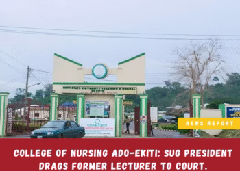 College of Nursing Ado-Ekiti: SUG President Drags Former Lecturer to Court