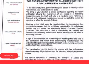 Cross River Newborn Theft Case: Suspects Identified as CHEWs, Not Nurses – NANNM Issues Clarification