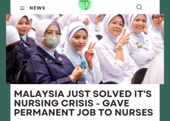 Malaysia Just Solved Its Nursing Crisis – Gives Permanent Job to Nurses