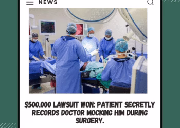 $500,000 Lawsuit Won: Patient Secretly Records Doctor Mocking Him during Surgery
