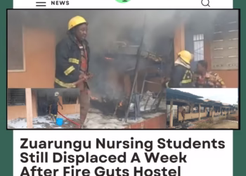 Zuarungu Nursing Students Still Displaced a Week After Fire Guts Hostel