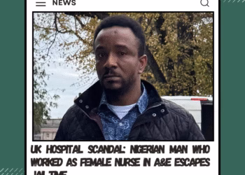 UK Hospital Scandal: Nigerian Man Who Worked as Female Nurse in A&E Escapes Jail Time