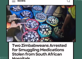 Two Zimbabweans Arrested for Smuggling Medications Stolen from South African Hospitals