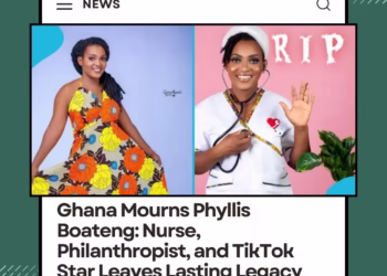 Ghana Mourns Phyllis Boateng: Nurse, Philanthropist, and TikTok Star Leaves Lasting Legacy