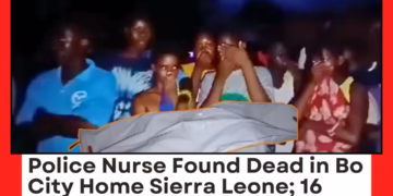 Sierra Leone Police Nurse Found Dead in Bo City Home Sierra Leone; 16-Year-Old Relative in Custody as Investigation Deepens
