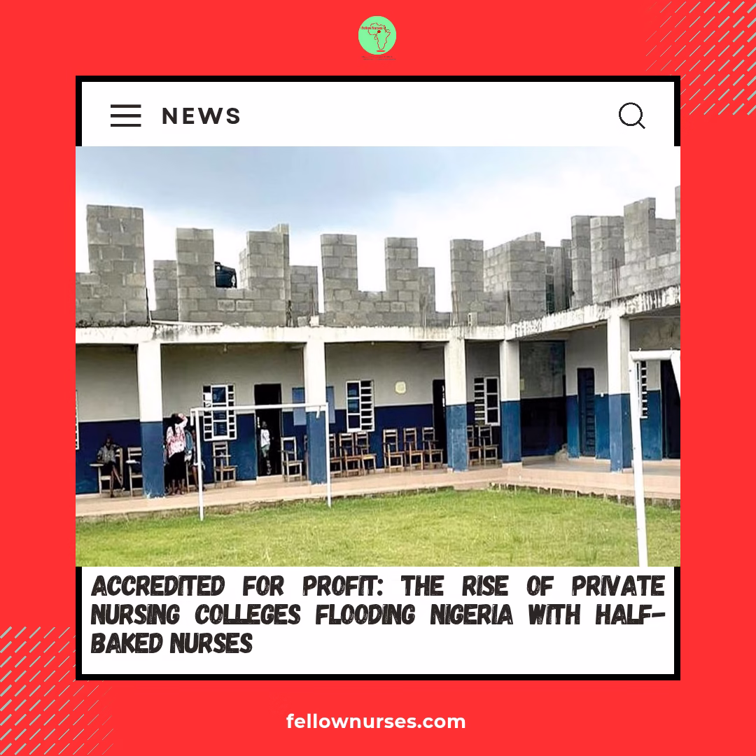 Accredited for Profit: The Rise of Private Nursing Colleges Flooding Nigeria with Half-Baked Nurses