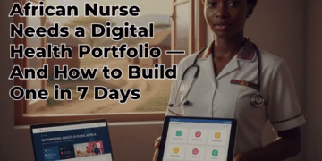 Why Every African Nurse Needs a Digital Health Portfolio — And How to Build One in 7 Days
