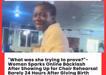 “What Was She Trying to Prove?” Woman Sparks Online Backlash After Showing Up for Choir Rehearsal Barely 24 Hours After Giving Birth