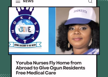 Yoruba Nurses Fly Home from Abroad to Give Ogun Residents Free Medical Care