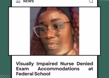 Visually Impaired Nurse Denied Exam Accommodations at Federal School