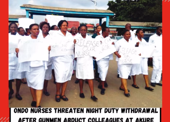 Ondo Nurses Threaten Night Duty Withdrawal After Gunmen Abduct Colleagues at Akure Health Centre
