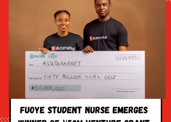 FUOYE Student Nurse Emerges Winner of ₦50M Venture Grant