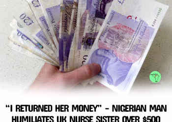 “I Returned her Money” – Nigerian man Humiliates UK Nurse Sister Over $500 Wedding Gift