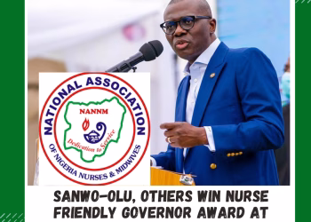 Sanwo-Olu, Others Win Nurse Friendly Governor Award at Commonwealth Nurses Conference.