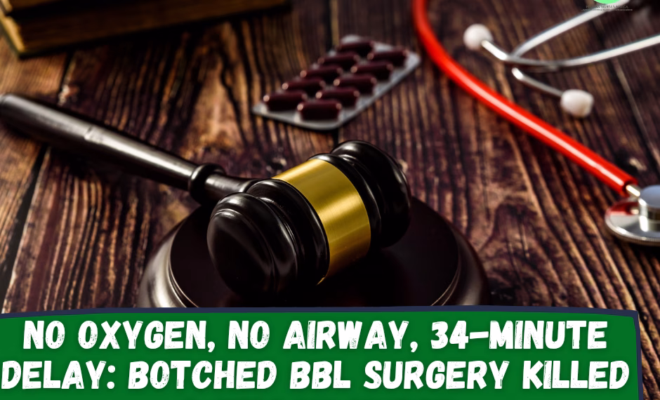 No Oxygen, No Airway, 34-Minute Delay: Botched BBL Surgery Killed a Fellow Nurse