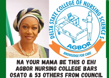Na Your Mama Be This O eh! Agbor Nursing College Bars Osato & 53 Others From Council Exam