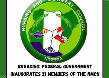 BREAKING: Federal Government Inaugurates 21 Members of the NMCN Board in Abuja