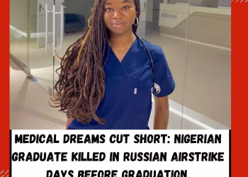 Medical Dreams Cut Short: Nigerian Graduate Killed in Russian Airstrike Days Before Graduation