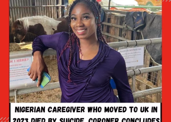 Nigerian Caregiver Who Moved to UK in 2023 Died by Suicide, Coroner Concludes