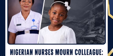 Nigerian Nurses Mourn Colleague: 45-Year-Old Senior Nursing Sister Killed With Daughter in Ogun Collapse