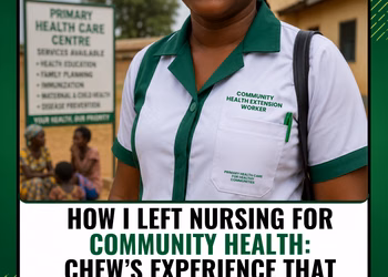 How I Left Nursing for Community Health: CHEW’s Experience That Got People Talking