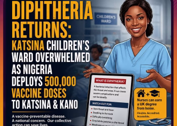 Diphtheria Returns to the Spotlight as Katsina Children’s Ward Comes Under Pressure