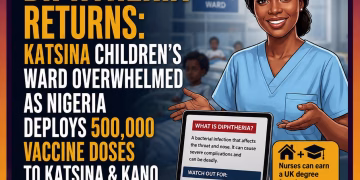 Diphtheria Returns to the Spotlight as Katsina Children’s Ward Comes Under Pressure