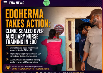 Edo agency seals clinic, warns against training of auxiliary nurses