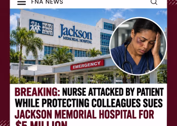 Nurse Attacked by Patient While Protecting Colleague Sues Jackson Memorial Hospital for $5 Million