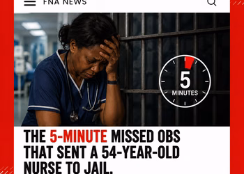 The 5-Minute Missed Obs That Sent a 54-Year-Old Nurse to Jail. Every Nurse Should Read This.