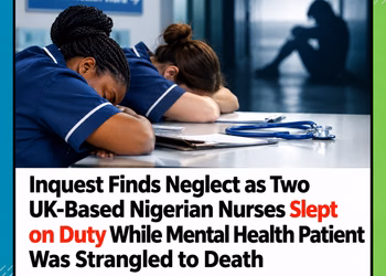 Inquest Finds Neglect as Two UK-Based Nigerian Nurses Slept on Duty While Mental Health Patient Was Strangled to Death