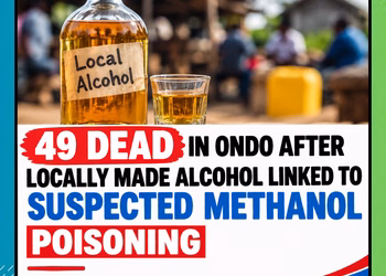 49 Dead in Ondo After Locally Made Alcohol Linked to Suspected Methanol Poisoning