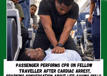 Passenger Performs CPR on Fellow Traveller After Cardiac Arrest, Sparking Conversation About Life-Saving Skills