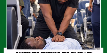 Passenger Performs CPR on Fellow Traveller After Cardiac Arrest, Sparking Conversation About Life-Saving Skills