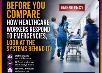 Before Comparing How Healthcare Workers Respond to Emergencies, Look at the Systems Behind Them