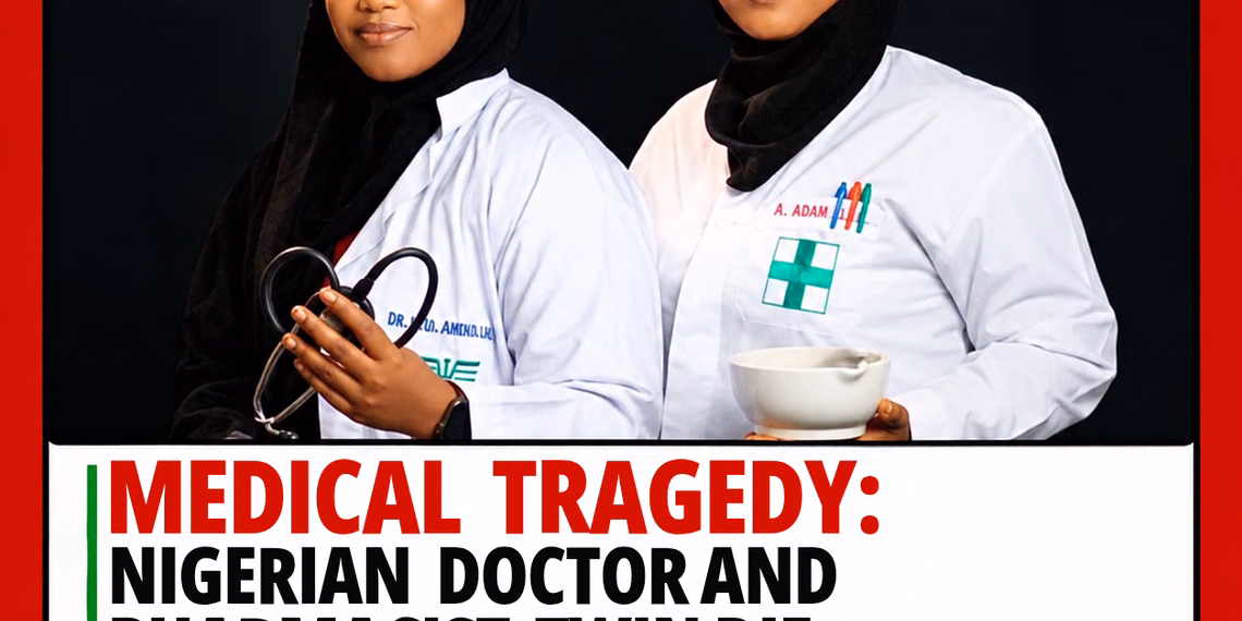 Medical tragedy: Nigerian doctor and pharmacist twins die two days apart from sickle cell complications