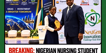 Nigerian Nursing Student Beats 70 Others to Win Best Research Innovation of the Year in London