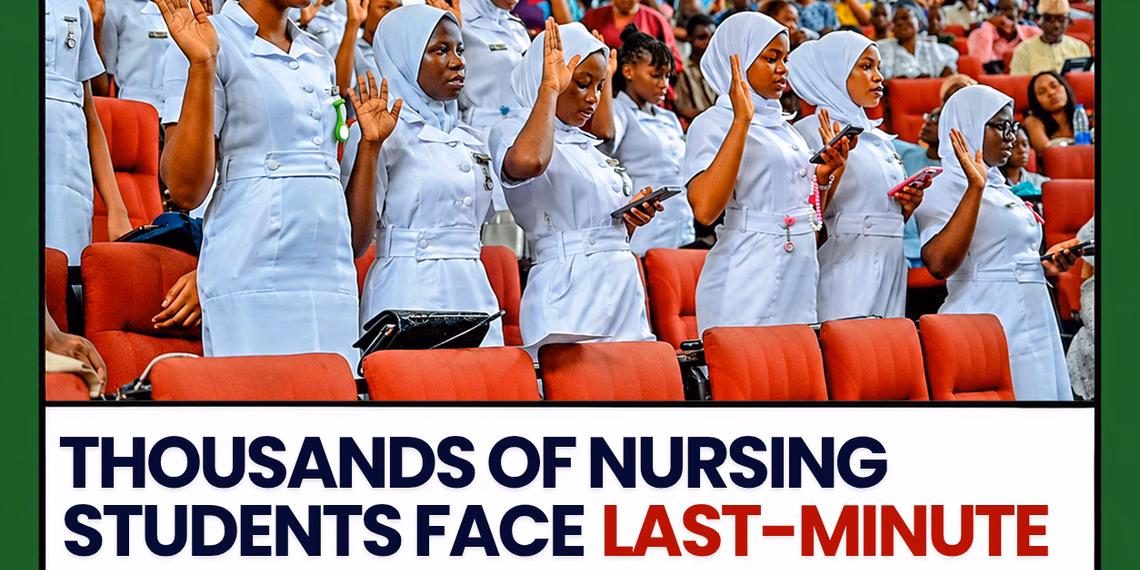 Thousands of Nursing Students Face Last-Minute Timetable Changes as NMCN Announces New Exam Dates