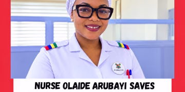Nurse Olaide Arubayi Saves the Day, Helps Mother Deliver Baby Safely in Car at Lagos Hospital
