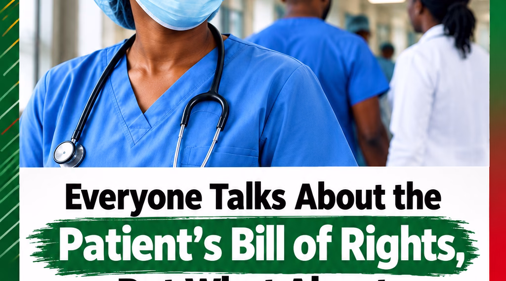 Everyone Talks About the Patient’s Bill of Rights, But What About Healthcare Workers?